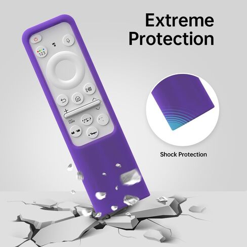 for Samsung Silicone Remote Cover Compatible with Samsung 2023,2024 TM2360E BN59 01432A TM2361E BN59 01455A Samsung Smart TV Remote Case Shockproof Dustproof Anit Lost with Lanyard in Saudi Arabia