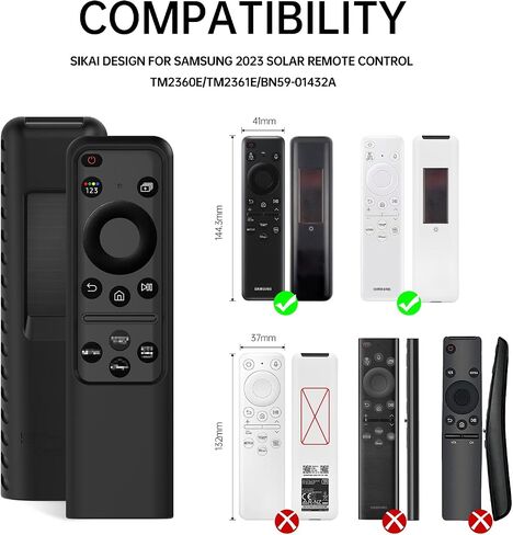 for Samsung Silicone Remote Cover Compatible with Samsung 2023,2024 TM2360E BN59 01432A TM2361E BN59 01455A Samsung Smart TV Remote Case Shockproof Dustproof Anit Lost with Lanyard in Saudi Arabia
