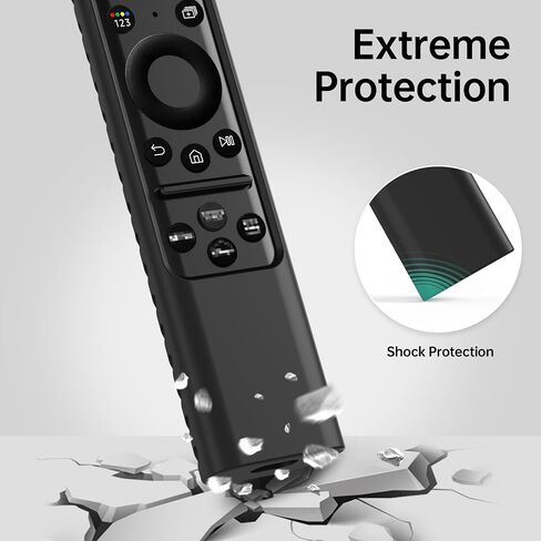 for Samsung Silicone Remote Cover Compatible with Samsung 2023,2024 TM2360E BN59 01432A TM2361E BN59 01455A Samsung Smart TV Remote Case Shockproof Dustproof Anit Lost with Lanyard in Saudi Arabia