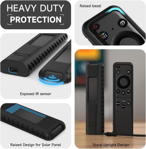 for Samsung Silicone Remote Cover Compatible with Samsung 2023,2024 TM2360E BN59 01432A TM2361E BN59 01455A Samsung Smart TV Remote Case Shockproof Dustproof Anit Lost with Lanyard in Saudi Arabia