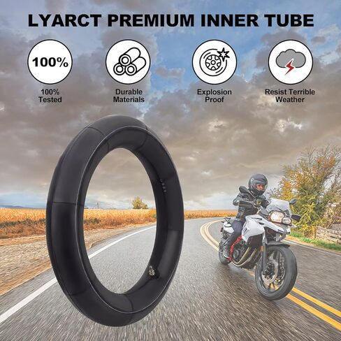 أنبوب داخلي 130/90-16 بسمك TR-4 3 مم لدراجة نارية سكوتر لتطبيقات الشوارع والطرق الوعرة in Kuwait