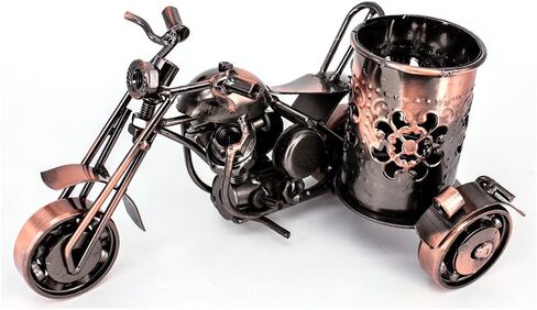 Handmade Crafts,Creative office desktop accessories metal pen holder in Saudi Arabia