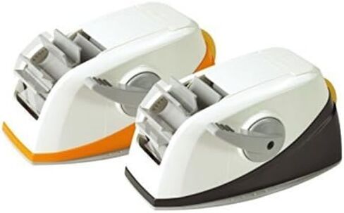 3M Desktop Dual_2 أكريليك لاصق موزع أساسي، حامل شريط قطع ذاتي (برتقالي) in Saudi Arabia