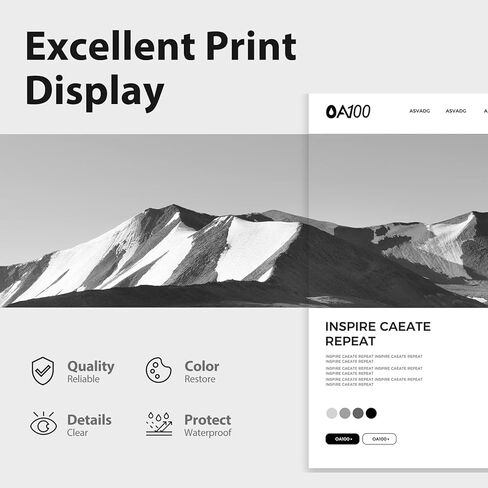 OA100 67 XXL Remanufactured Ink Cartridge Replacement for HP Ink 67 67XL 67XXL for 2755e 2700 6055e 6000 4155e 2700e 2700 6455e 6400 2752e 4100e Printer for HP 67XL Printer Ink Black Color (2-Pack) in Kuwait