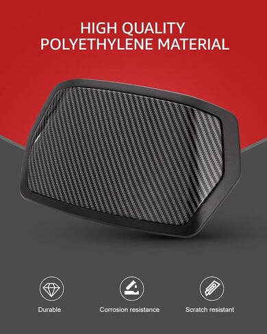 مجموعة سبويلر لقياس نمط ألياف الكربون من A & UTV PRO، غطاء درع قياس داعم لملحقات Can am Ryker، استبدال OEM # 219400818، قطعة واحدة in Saudi Arabia