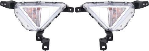 MotorFansClub Fog Light Assembly Fit for Hyundai Elantra Sedan 2019 2020 Front Bumper Fog Lamp Left and Right Side in Saudi Arabia
