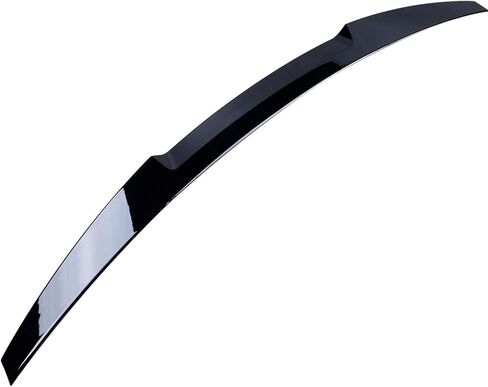 جناح سبويلر لغطاء صندوق السيارة متوافق مع Audi A4 S4 SLine B9 Premium Plus Prestig 2023 2022 2021 2020 2019 2018 2017 أسود لامع M3 Style Trunk Spoiler الجناح الخلفي in Kuwait