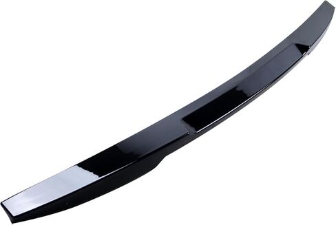 جناح سبويلر لغطاء صندوق السيارة متوافق مع Audi A4 S4 SLine B9 Premium Plus Prestig 2023 2022 2021 2020 2019 2018 2017 أسود لامع M3 Style Trunk Spoiler الجناح الخلفي in Kuwait