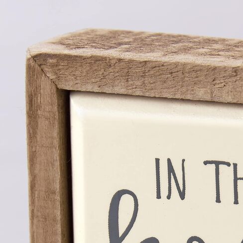 Primitives by Kathy In This Home, We Narrate The Dog's Thoughts Home Décor Sign Set 3" x 4" x 1" in Saudi Arabia