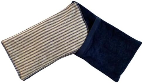 Microwavable Heating Bag, Rice Filled, Cotton Velour Cover, All Natural, No Scents Added, Handcrafted in The USA, Back, Neck Pain, Arthritis, Cramps (7X12WCBurgundy) in Saudi Arabia