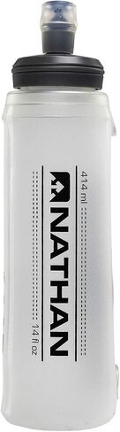 Nathan 14oz Soft Flask with Bite Top. Fits ALL Nathan Vests. Flexible Water Bottle in Saudi Arabia