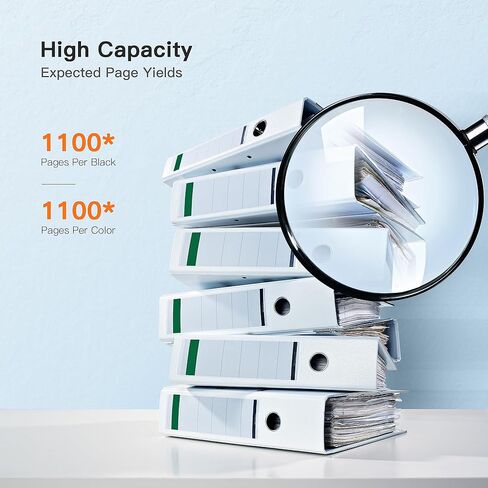 خرطوشة حبر بديلة معاد تصنيعها لإبسون 822XL 822 T822، أسود، عبوتان in Kuwait