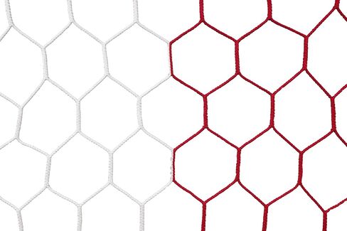 شبكة كرة القدم Kwik Goal Premier Hex، مقاس 8'x24'x3'x8.5' in Saudi Arabia