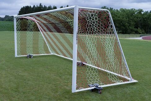 شبكة كرة القدم Kwik Goal Premier Hex، مقاس 8'x24'x3'x8.5' in Saudi Arabia