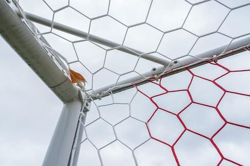 شبكة كرة القدم Kwik Goal Premier Hex، مقاس 8'x24'x3'x8.5' in Saudi Arabia