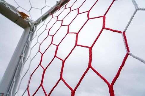 شبكة كرة القدم Kwik Goal Premier Hex، مقاس 8'x24'x3'x8.5' in Saudi Arabia