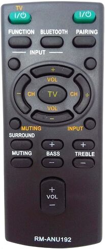 Replaced New RM-ANU192 Sound Bar Remote fit for Sony Sound bar HT-CT60BT SS-WCT60 HT-CT60 SA-CT60 SA-CT60BT HTCT60BT SSWCT60 HTCT60 SACT60 SACT60BT in Saudi Arabia