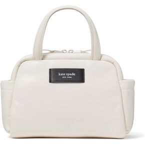 kate spade new york womens Puffed Smooth Leather Satchel in Kuwait