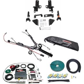 Roadmaster Sterling All-Terrain Tow Bar and Baseplate Combo with Universal Economy Wiring Kit & Invisibrake Braking System fits 2021 2024 Bronco with Plastic Bumper | Includes Decal in Kuwait