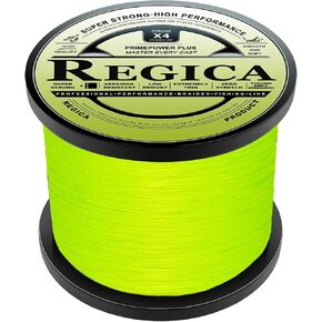 Regica Braided Fishing Line - Pro Performance for Saltwater or Freshwater - Super Strong - Abrasion Resistant - Zero Stretch - Extra Thin Diameter in Saudi Arabia