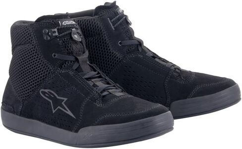 Alpinestars Chrome Air Riding Shoes (12) (BLACK/BLACK/GREY) in Saudi Arabia
