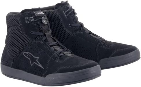 Alpinestars Chrome Air Riding Shoes (12) (BLACK/BLACK/GREY) in Saudi Arabia