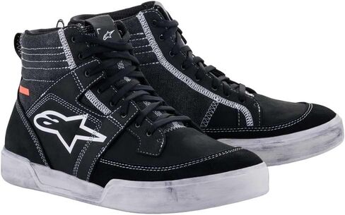 Alpinestars Ageless Mens Motorcycle Riding Shoes Black/White 14 USA in Saudi Arabia