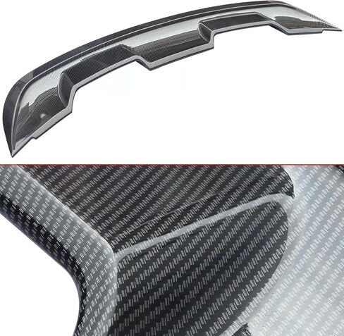 Rear Trunk Spoiler Wing Compatible with Ford Mustang 2015-2024 GT/EcoBoost/V6/V8/Shelby 2-Door Models, Carbon Fiber Style in Saudi Arabia