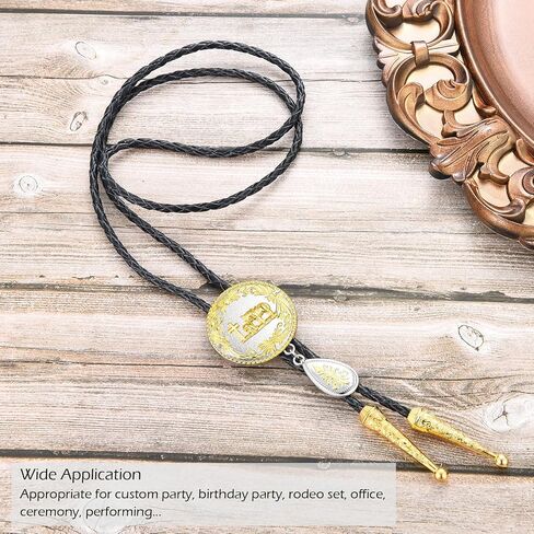 Native American Bolo Tie, Western Cowboy Neckties, Religious Cross Faith with Drop Bolo Ties for Men Women in Saudi Arabia