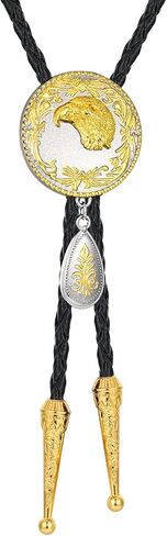 Native American Bolo Tie, Western Cowboy Neckties, Religious Cross Faith with Drop Bolo Ties for Men Women in Saudi Arabia
