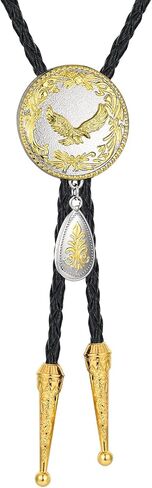 Native American Bolo Tie, Western Cowboy Neckties, Religious Cross Faith with Drop Bolo Ties for Men Women in Saudi Arabia