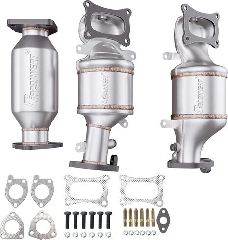 CIRconvert【Superior】Left & Right Catalytic Converter Compatible with 2009-2021 Honda Pilot, 2008-2017 Honda Accord, 2008-2019 Honda Odyssey, 2010-2020 Acura MDX Catalytic Convertor (EPA Compliant) in Kuwait