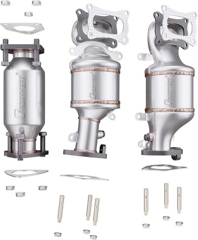 CIRconvert【Superior】Left & Right Catalytic Converter Compatible with 2009-2021 Honda Pilot, 2008-2017 Honda Accord, 2008-2019 Honda Odyssey, 2010-2020 Acura MDX Catalytic Convertor (EPA Compliant) in Kuwait