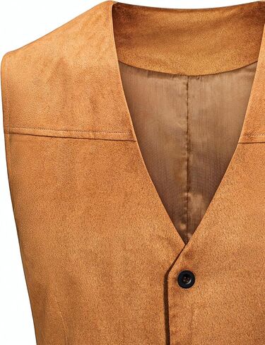 KAIPUTE Kids Western Cowboy Costume Boys Vest Hat Belt for Halloween Party Cosplay in Saudi Arabia