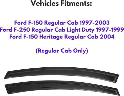 Window Visor Compatible with Dodge Durango 2011-2024, Rain Guard Tape-On Extra Durable Side Vent Window Deflector, 2011 2012 2013 2014 2015 2016 2017 2018 2019 2020 2021 2022 2023 2024 in Kuwait