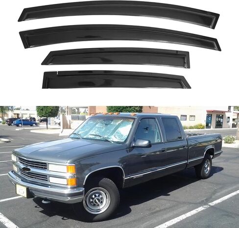 Window Visor Compatible with Dodge Durango 2011-2024, Rain Guard Tape-On Extra Durable Side Vent Window Deflector, 2011 2012 2013 2014 2015 2016 2017 2018 2019 2020 2021 2022 2023 2024 in Kuwait