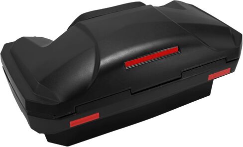 TCMT 96L ATV Rear Passenger Seat Rack Cargo Storage Helmet Trunk Box Luggage Black in Saudi Arabia