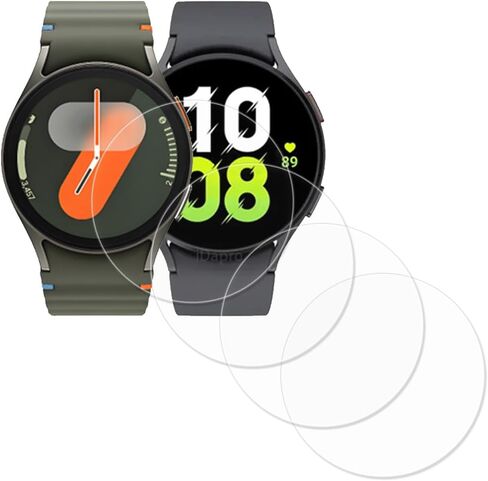 Screen Protector for SAMSUNG Galaxy Watch 6 Classic 47mm Watch6 Smartwatch [4 Pack] Tempered Glass Anti-Scratch Bubble-Free Easy Installation in Kuwait