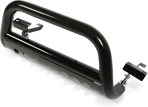 Ecotric Front Bar Bar Bumper Grille Grille Grille Grille W/Skid Plate متوافق مع 2009-2018 Dodge Ram 1500 2019-2023 Dodge Ram 1500 Classic Brush Guard Brick Mount Mount in Saudi Arabia