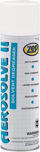 Zep Aerosolve II Solvent Degreaser Aerosol - 20 oz (Case of 12) 18101 - Fast Evaporating, Non-Flammable, Removes Heavy Greasy Soils from a Variety of Metal Surfaces in Saudi Arabia