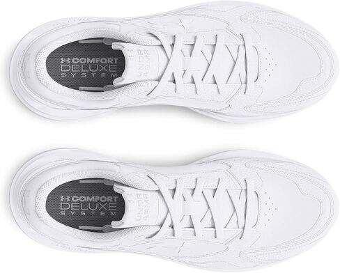 حذاء تدريب رجالي من Under Armour 3028375-1-11 مصنوع من الجلد UA Edge أسود 11 in Kuwait