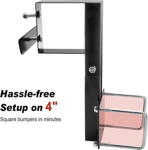 Spare Tire Carrier for 4" Square Bumpers, Trailer RV Bumper Spare Tire Mount in Saudi Arabia