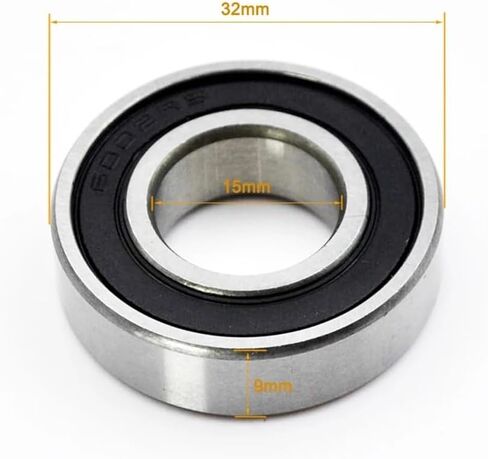 10pcs 6000 6001 6002 6003 6004 6005 2RS RS DDU Bearings Deep Groove Ball Bearings(6000-2RS 10x26x8mm) in Saudi Arabia