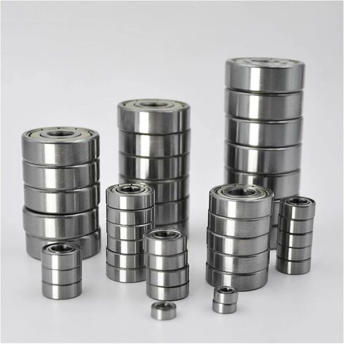 10pcs Small Bearings Inner Diameter 2mm 3mm 4mm 5mm 6mm 7mm 8mm 9mm 10mm 3x7x3 5x10x4 5x11x4 8x22x7 10x15x4 Mm Miniature Bearing(5x11x5mm) in Saudi Arabia