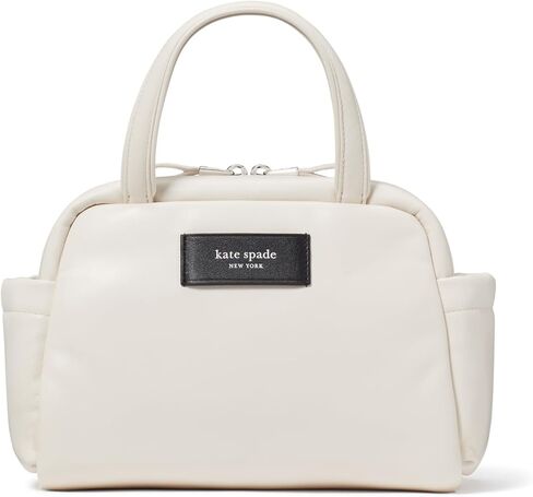 kate spade new york womens Puffed Smooth Leather Satchel in Kuwait