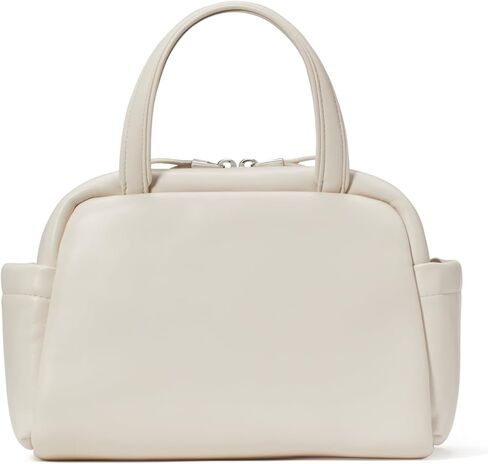 kate spade new york womens Puffed Smooth Leather Satchel in Kuwait