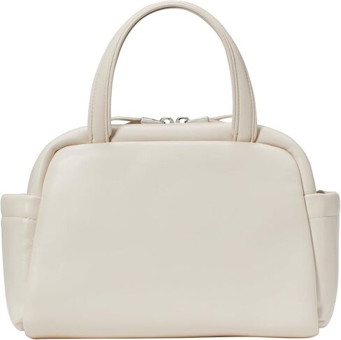 kate spade new york womens Puffed Smooth Leather Satchel in Kuwait