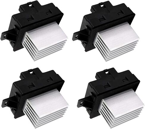 4X Blower Motor Resistor 8E5Z19E624A 4P1589 Fit for Ford Fusion Fit for Lincoln Zephyr Fit for Mercury Milan in Saudi Arabia