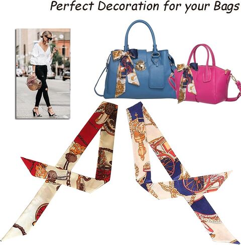 kcctoo 2/6/10Pack Scarf Bags for Women Handbag Scarfs Band Hair Neck Scarves Fashion Gifts in Kuwait