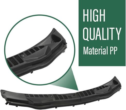 LQI Wiper Cowl Cover Cover Panel More Lower Motor مع BMW E46 323CI 323I 325CI 325I 325XI 328I 330CI 330I 330XI M3 1997-2006 Black 517182084833 in Kuwait